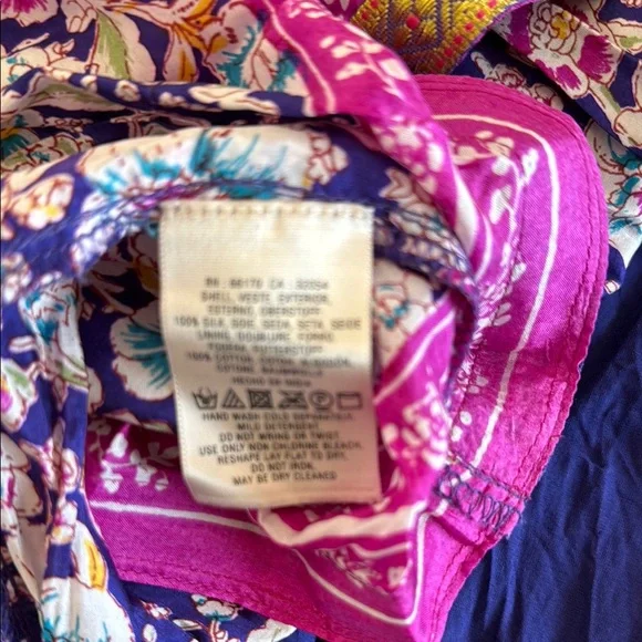 Maeve Floral Purple Maxi dress - Picture 5 of 5